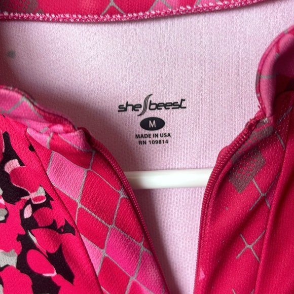 Quarter zip short sleeve biking jersey - Picture 3 of 6